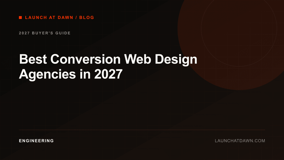 Best Conversion Web Design Agencies in 2027