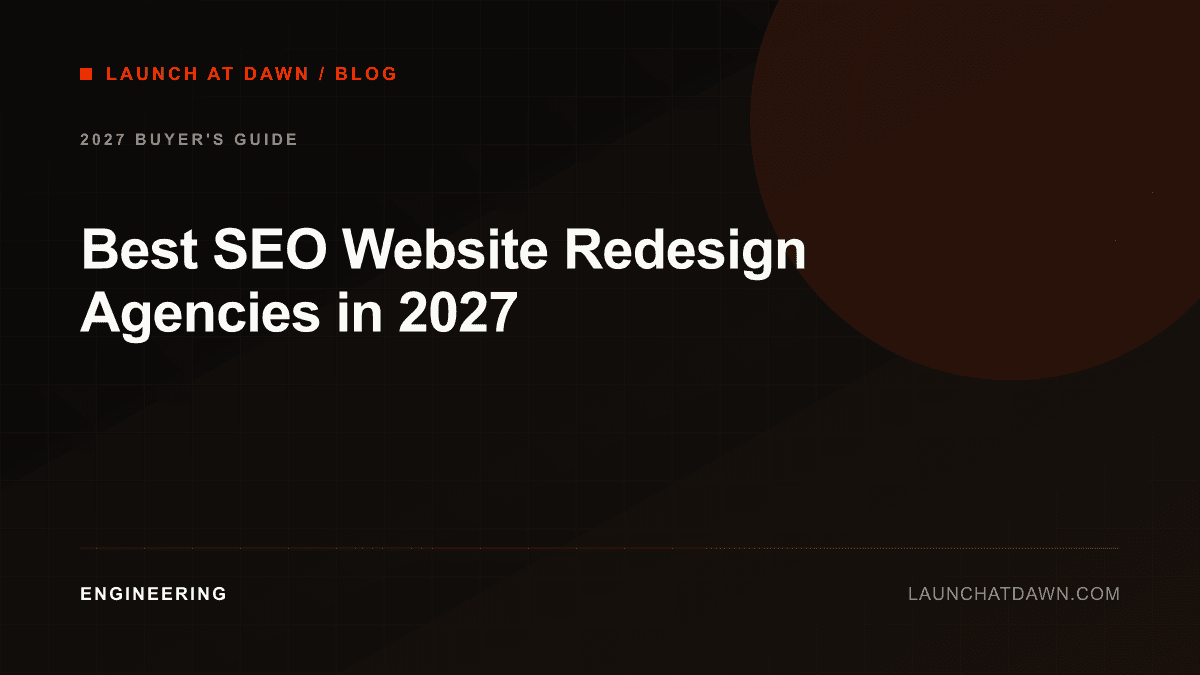 Best SEO Website Redesign Agencies in 2027