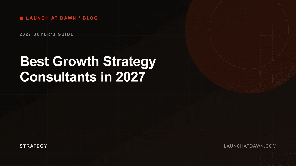 Best Growth Strategy Consultants in 2027
